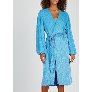 Retrofete Audrey Robe Rainbow Blue